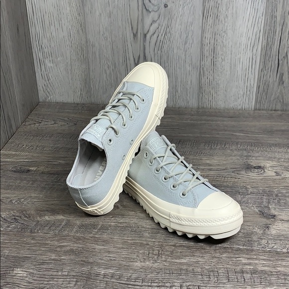 Converse CTAS Lift Ripple OX pale grey/natural - Picture 4 of 8